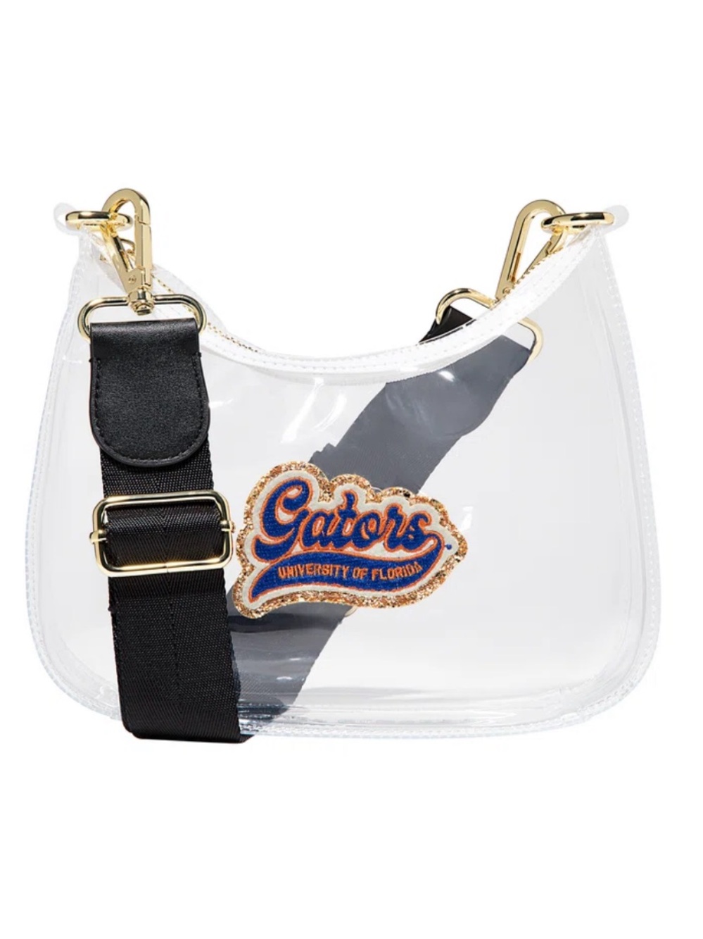 Florida Gators Stoney Clover Lane Clear Curved Crossbody